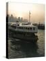 Star Ferries, Victoria Harbour, Hong Kong, China-Amanda Hall-Stretched Canvas