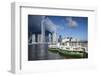 Star Ferry and Hong Kong Island Skyline, Hong Kong-Ian Trower-Framed Photographic Print