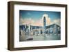 Star Ferry and Hong Kong Island Skyline, Hong Kong-Ian Trower-Framed Photographic Print