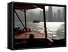 Star Ferry Harbour, Hong Kong, China, Asia-Charles Bowman-Framed Stretched Canvas