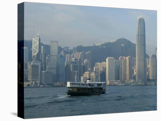 Star Ferry, Hong Kong, China-Amanda Hall-Stretched Canvas