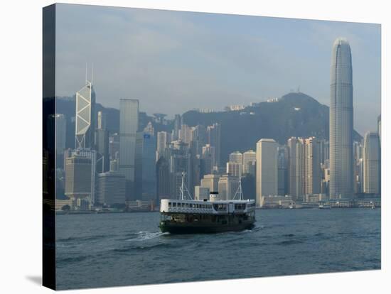 Star Ferry, Hong Kong, China-Amanda Hall-Stretched Canvas