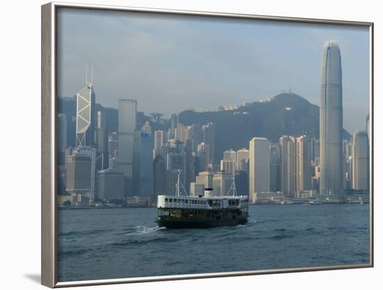 Star Ferry, Hong Kong, China-Amanda Hall-Framed Photographic Print