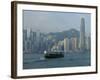 Star Ferry, Hong Kong, China-Amanda Hall-Framed Photographic Print