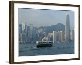 Star Ferry, Hong Kong, China-Amanda Hall-Framed Photographic Print