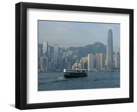 Star Ferry, Hong Kong, China-Amanda Hall-Framed Photographic Print