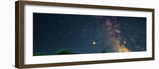 Star Fields of the Milky Way (Photo Illustration)-null-Framed Photographic Print