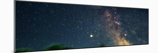 Star Fields of the Milky Way (Photo Illustration)-null-Mounted Photographic Print