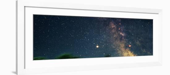 Star Fields of the Milky Way (Photo Illustration)-null-Framed Photographic Print