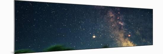 Star Fields of the Milky Way (Photo Illustration)-null-Mounted Photographic Print