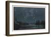 Star-Filled Sky Featuring the Constellation of Orion-W Kranz-Framed Photographic Print