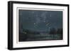 Star-Filled Sky Featuring the Constellation of Orion-W Kranz-Framed Photographic Print