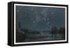 Star-Filled Sky Featuring the Constellation of Orion-W Kranz-Framed Stretched Canvas