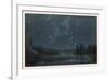 Star-Filled Sky Featuring the Constellation of Orion-W Kranz-Framed Photographic Print