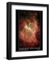 Star Formation in Region DR6 Photograph - Outer Space-Lantern Press-Framed Art Print