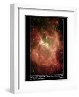 Star Formation in Region DR6 Photograph - Outer Space-Lantern Press-Framed Art Print