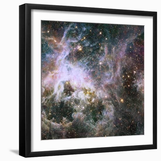 Star Formation in the Tarantula Nebula-null-Framed Photographic Print