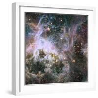 Star Formation in the Tarantula Nebula-null-Framed Photographic Print