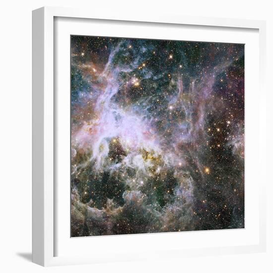 Star Formation in the Tarantula Nebula-null-Framed Photographic Print