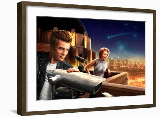 Star Gazers-J.J. Brando-Framed Art Print