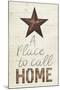 Star Home Mute-Milli Villa-Mounted Art Print