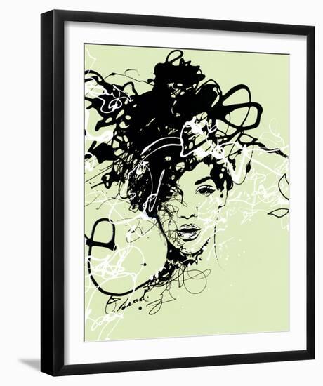 Star I - Detail-Oksana Leadbitter-Framed Giclee Print