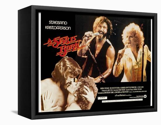 Star Is Born, A, Kris Kristofferson, Barbra Streisand, 1976-null-Framed Stretched Canvas