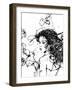 Star IV - Noir-Oksana Leadbitter-Framed Giclee Print