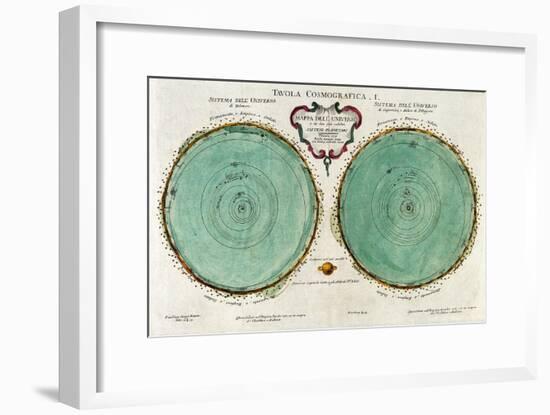Star Map, 1777-Science Source-Framed Giclee Print