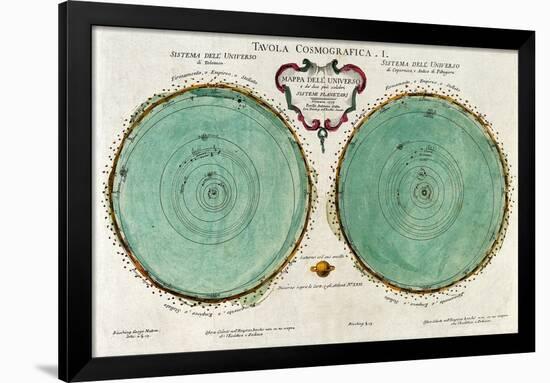 Star Map, 1777-Science Source-Framed Giclee Print