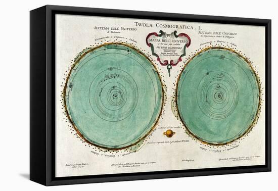 Star Map, 1777-Science Source-Framed Stretched Canvas