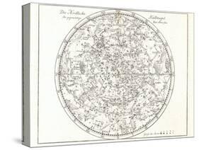 Star Map, 1805-Detlev Van Ravenswaay-Stretched Canvas