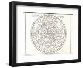 Star Map, 1805-Detlev Van Ravenswaay-Framed Premium Photographic Print