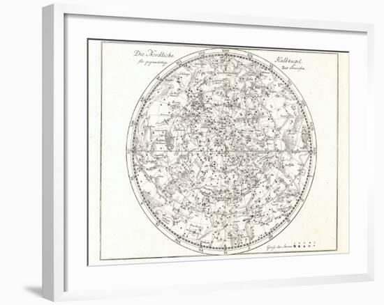 Star Map, 1805-Detlev Van Ravenswaay-Framed Photographic Print