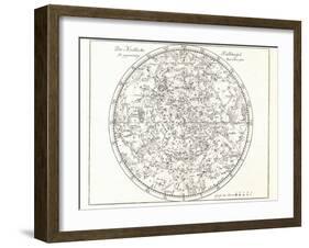 Star Map, 1805-Detlev Van Ravenswaay-Framed Photographic Print