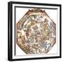 Star Map, Astronomicon Caesareum, 1540-Science Source-Framed Giclee Print