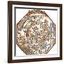 Star Map, Astronomicon Caesareum, 1540-Science Source-Framed Giclee Print