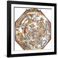 Star Map, Astronomicon Caesareum, 1540-Science Source-Framed Giclee Print
