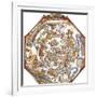 Star Map, Astronomicon Caesareum, 1540-Science Source-Framed Giclee Print