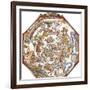 Star Map, Astronomicon Caesareum, 1540-Science Source-Framed Giclee Print