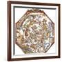 Star Map, Astronomicon Caesareum, 1540-Science Source-Framed Giclee Print