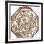 Star Map, Astronomicon Caesareum, 1540-Science Source-Framed Giclee Print