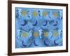 Star, Moon and Angel Design-Maria Trad-Framed Giclee Print