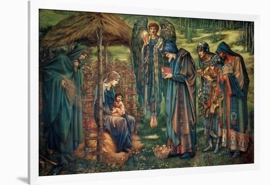 Star of Bethlehem-Edward Burne-Jones-Framed Art Print