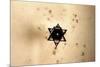 Star of David in Synagogue Budapest, Hungary-null-Mounted Photo