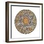 Star Of David Mosaic-Jonathan Mandell-Framed Giclee Print