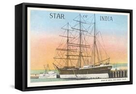 Star of India, San Diego, California-null-Framed Stretched Canvas