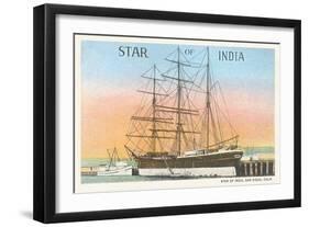 Star of India, San Diego, California-null-Framed Art Print