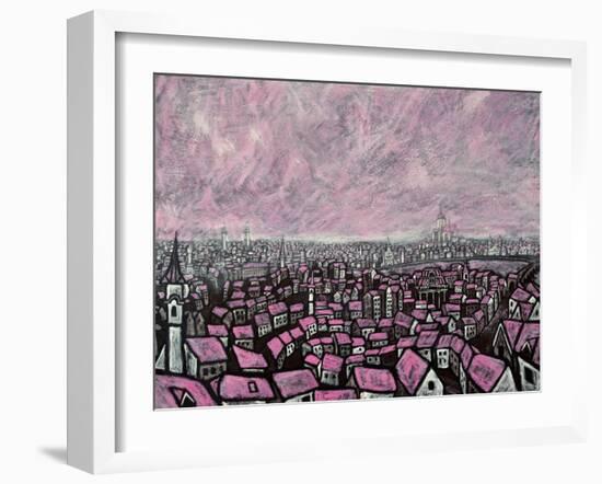 Star over Prague,2016,-Rob Woods-Framed Giclee Print