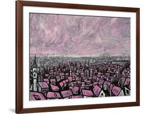 Star over Prague,2016,-Rob Woods-Framed Giclee Print